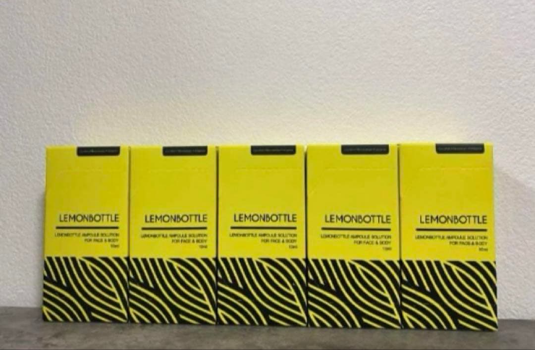 【即日発送】韓国で話題レモンボトル10ml 5本　ホームケアキットプレゼント 即日発送】レモンボトル10ml 5本ホームケアキットプレゼント K リピ