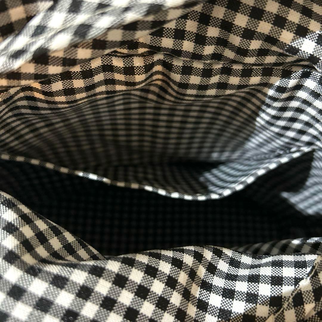 極美品✨ビームスボーイ ミッキーマウス かご トートバッグ ギンガム