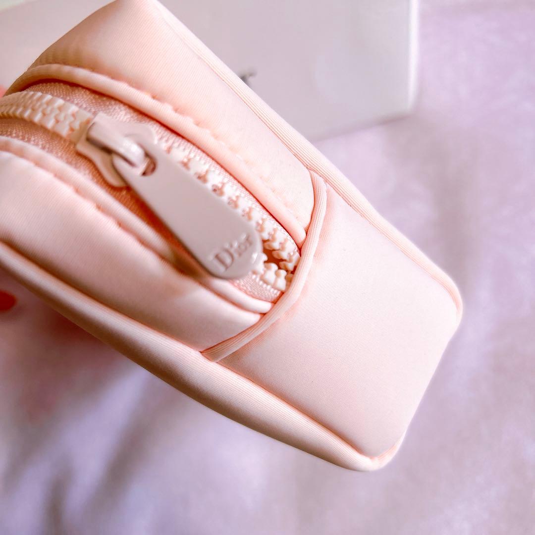 ディオール DIOR ポーチ ピンク カプチュール ノベルティ スクエア