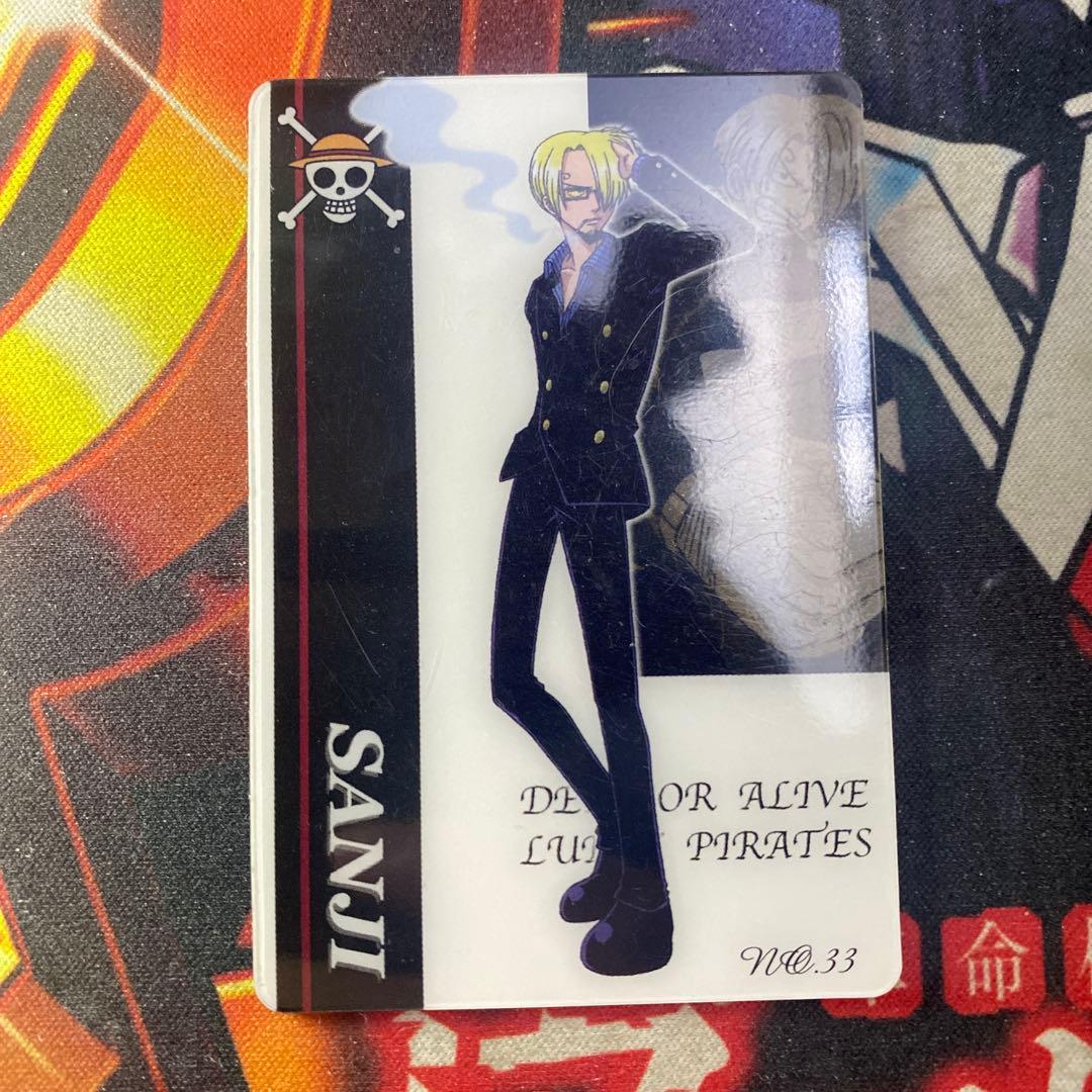 ワンピース 海賊王グミカード No.33 サンジ - メルカリ