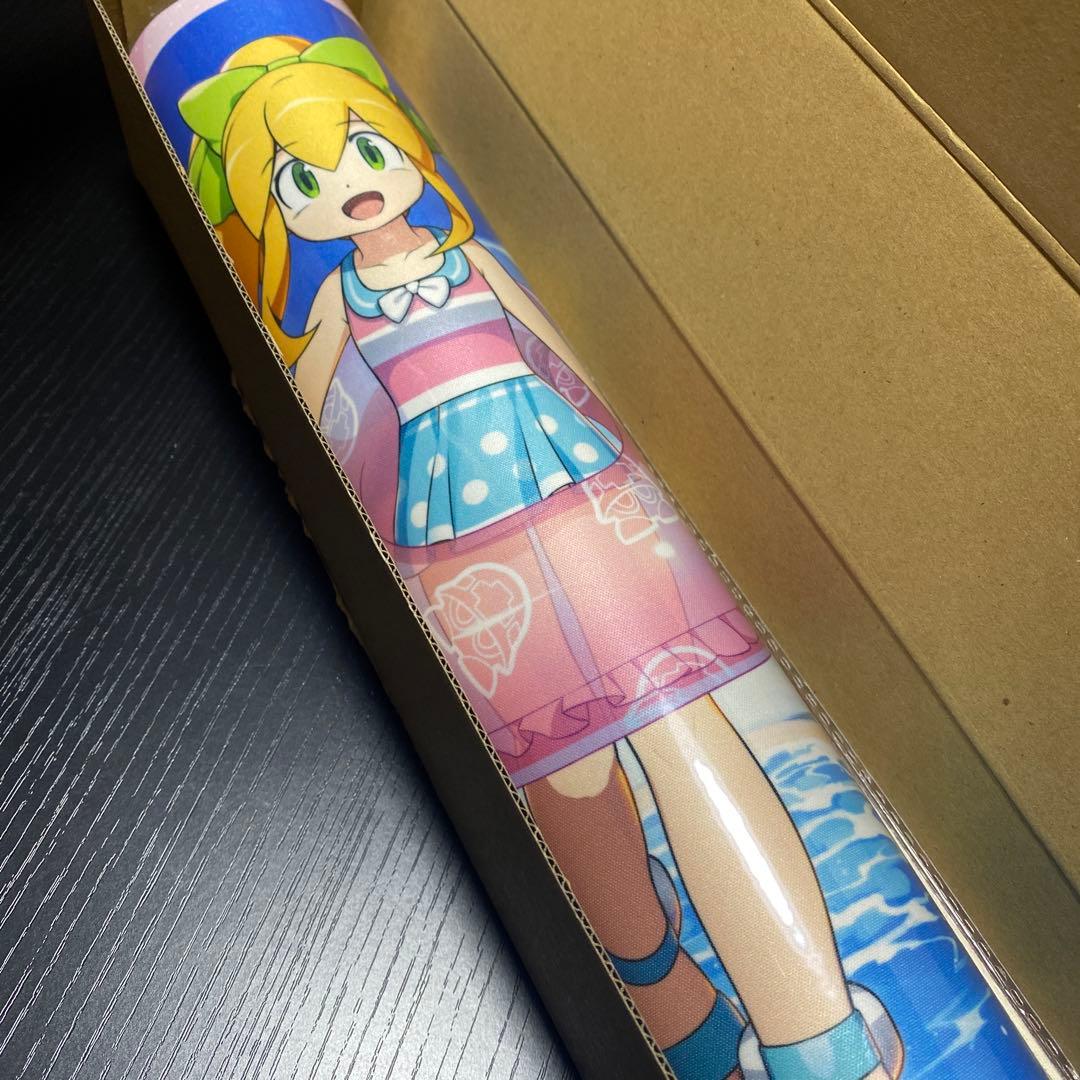 夏休のロール ラバーマット ロックマンX dive 当選品