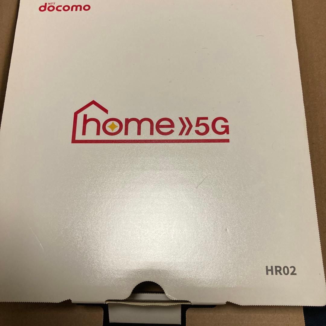 docomo 5Gルーター HR02 ブラック home 5G HR02 | home 5G | NTTドコモ