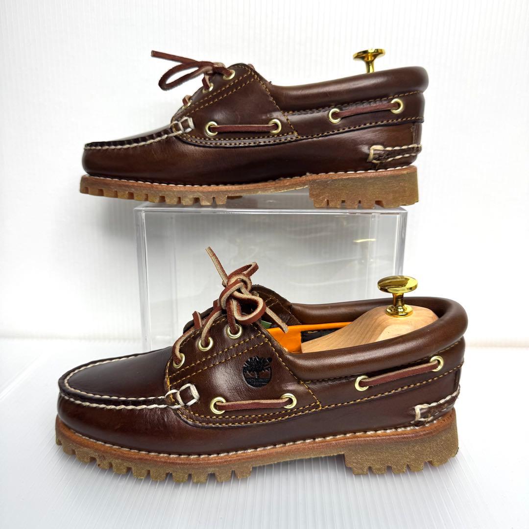 極美品】Timberland デッキシューズ 3Eye 23cm モカシン - メルカリ