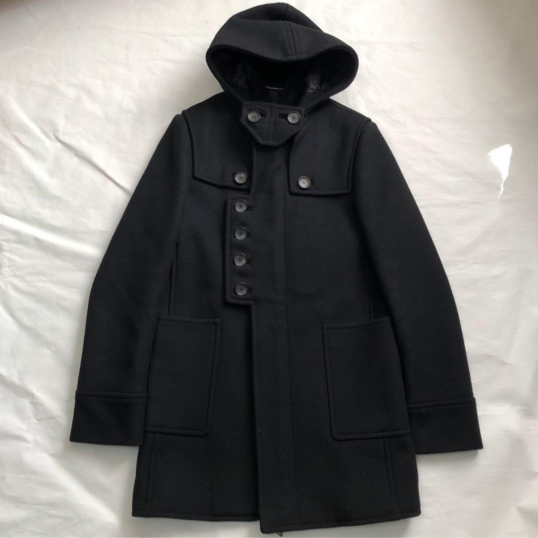 08AW ニコラ期 バレンシアガ ダッフルコート ミリタリー チン