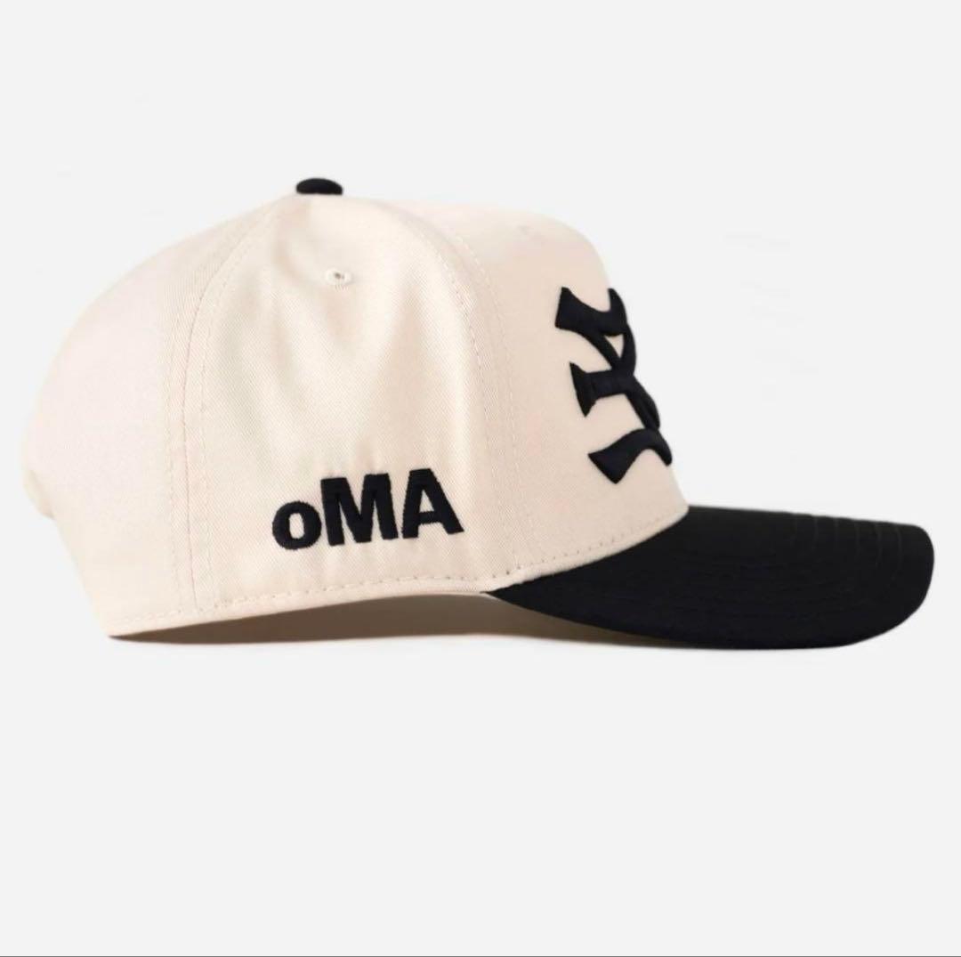 oMA oldmanalan NY cap White×Black - メルカリ