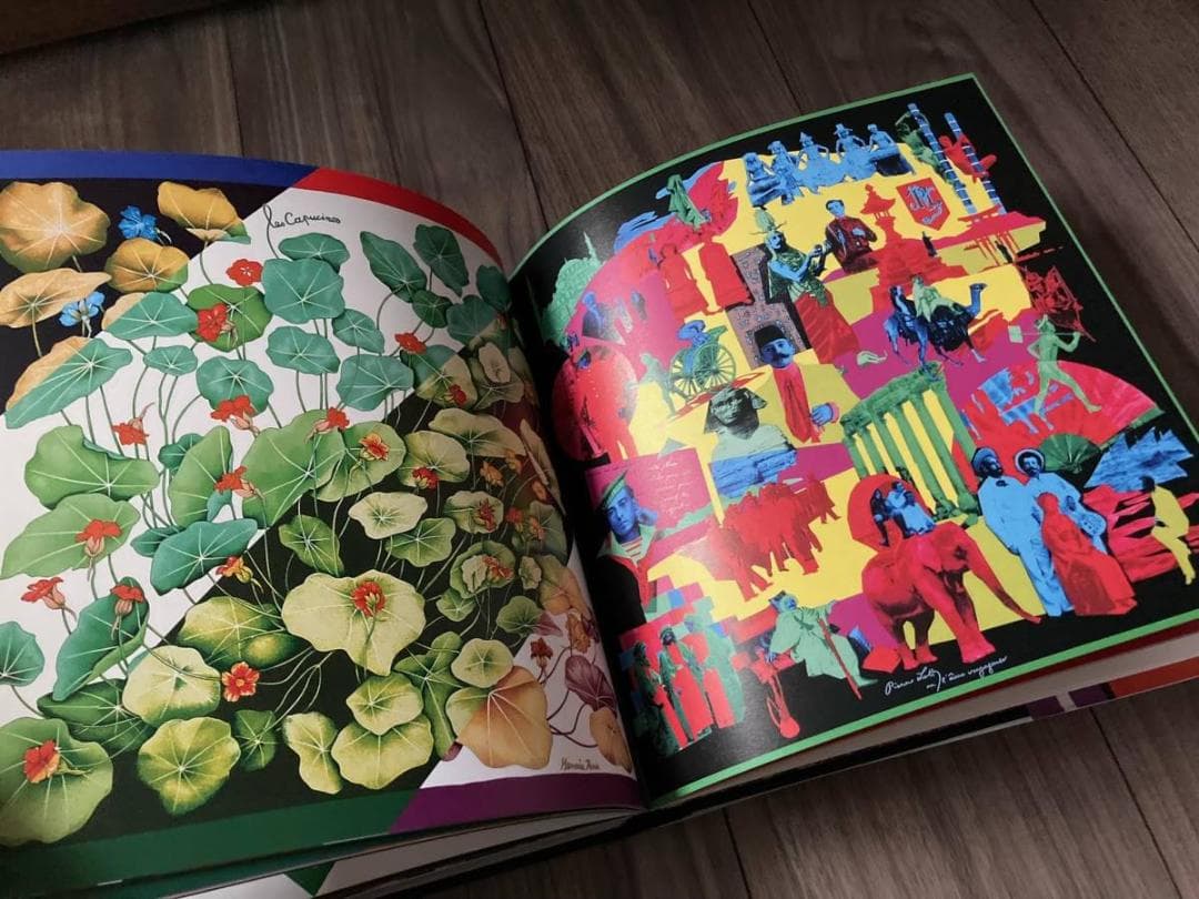 希少 The Hermes Carre エルメス スカーフ カレ デザイン 洋書 - メルカリ