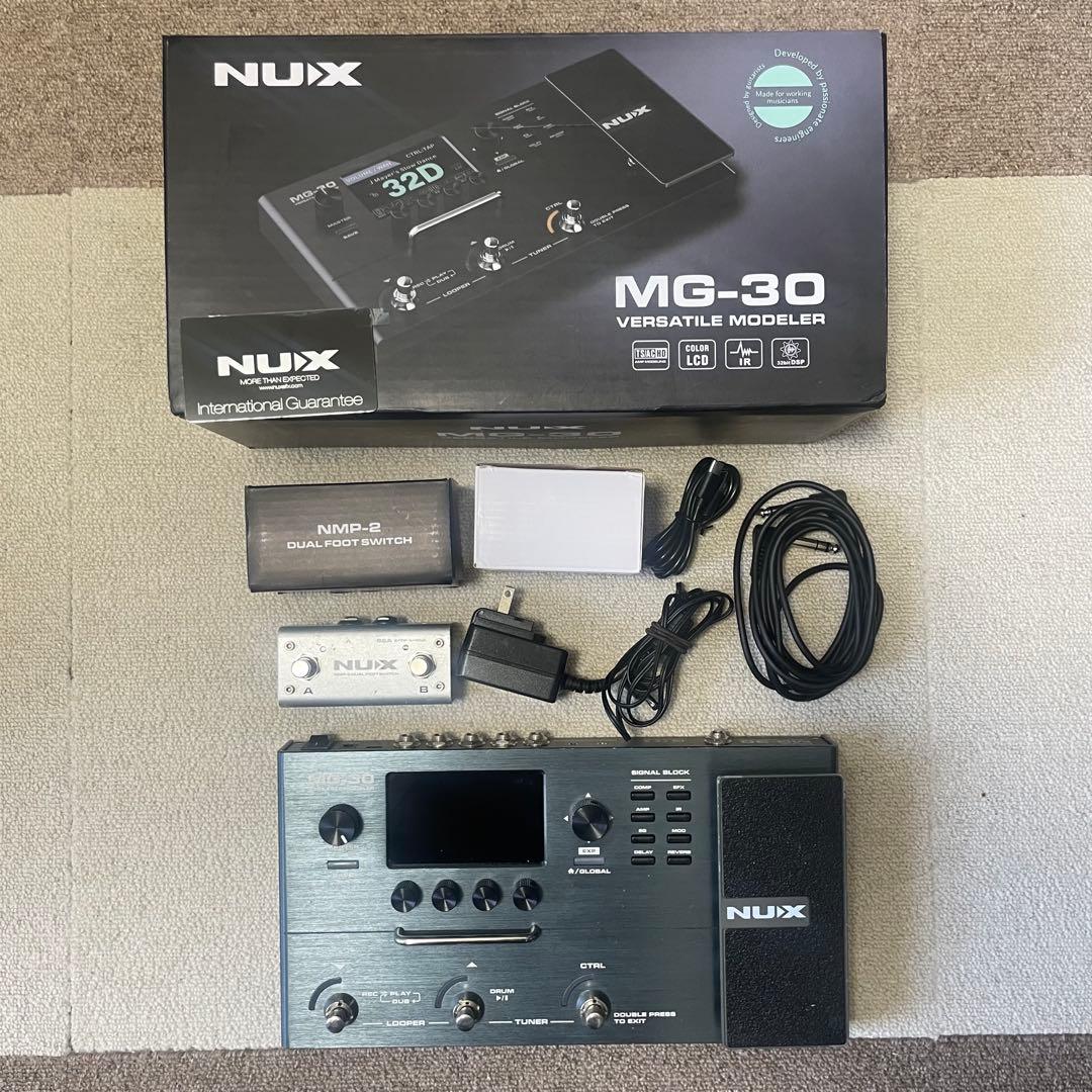 おすすめマルチエフェクター】 NUX MG-30 マルチエフェクター - メルカリ