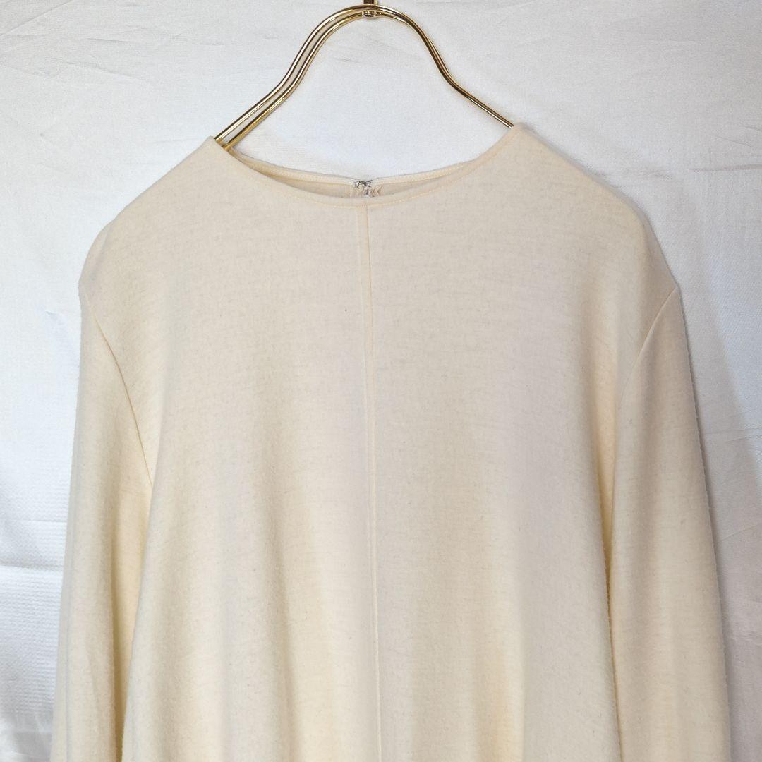 LOHEN ローヘン ウール ボリュームスリーブ ブラウス アイボリー F
