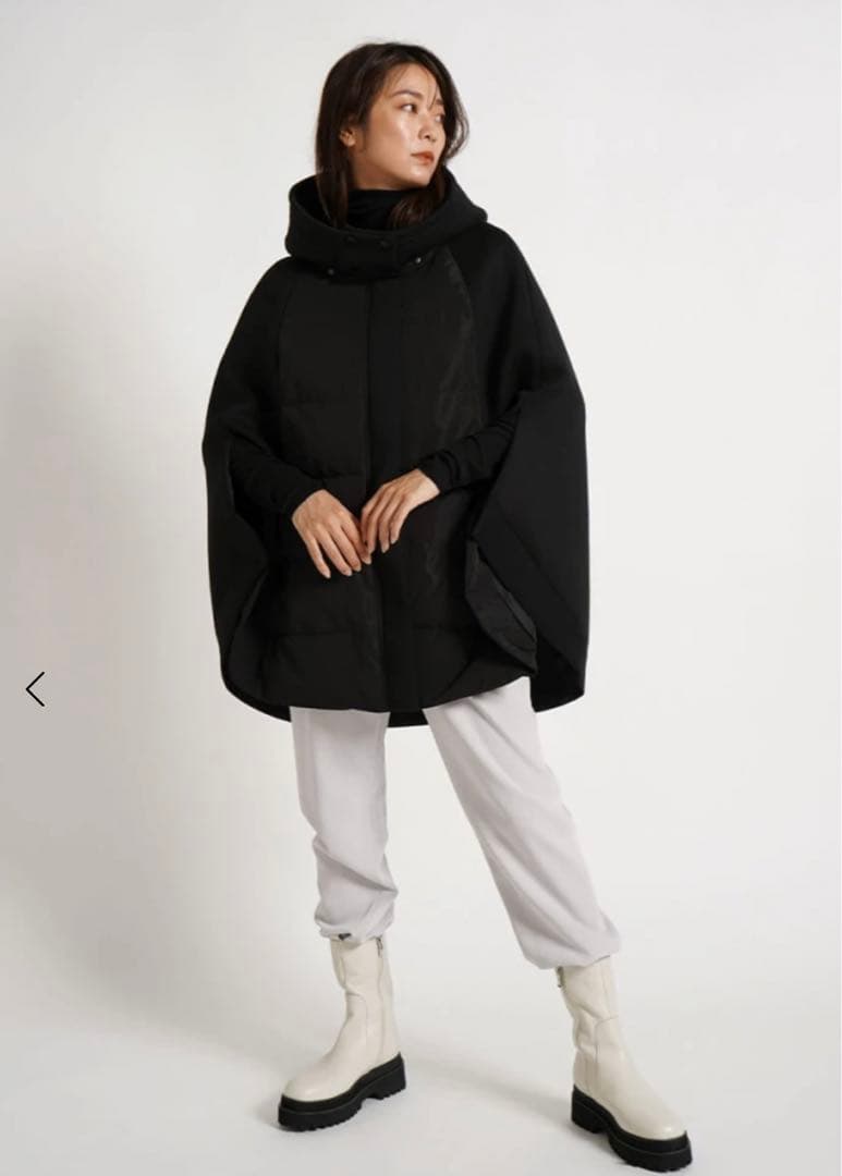 ヤマダヤ YORTポンチョダウンコート - メルカリ