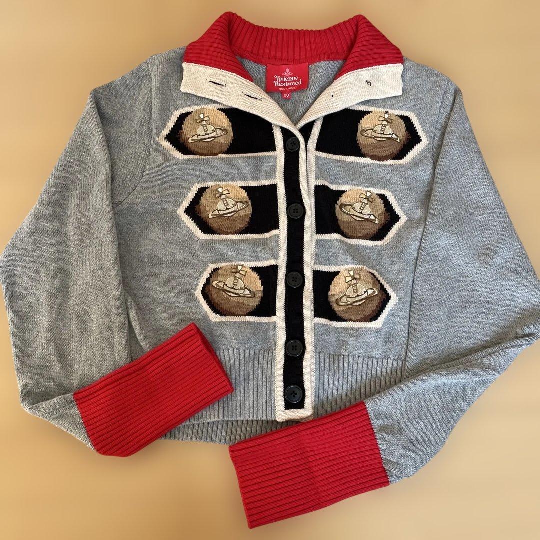 M*♡様 美品　Vivienne Westwood Red Label カーディ Vivienne Westwood RED LABEL「伊勢丹新宿店限定ニットカーディガン