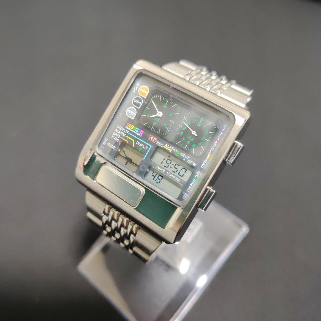 CITIZEN インディペンデント アナデジテンプ 稼働品 - メルカリ