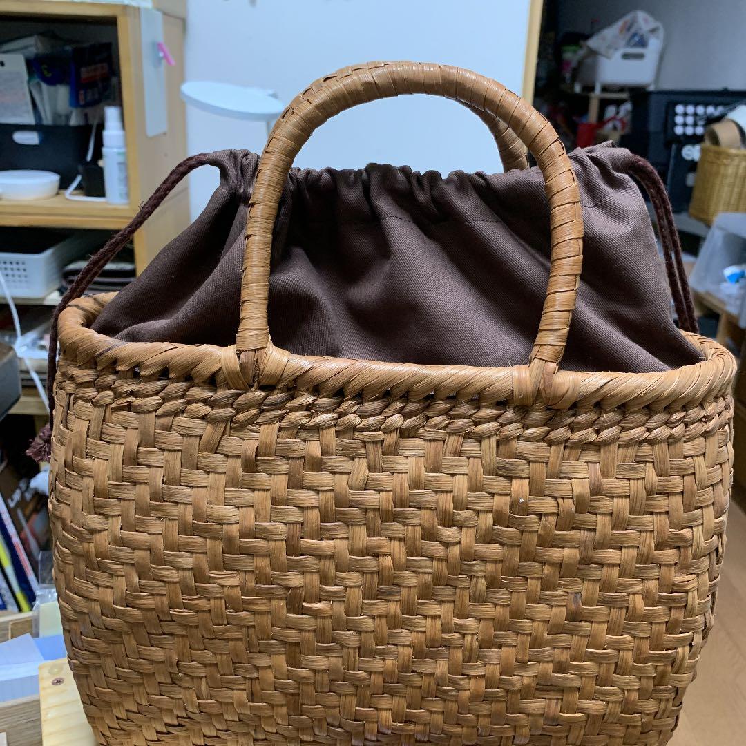 お値下げ 山葡萄 かごバッグ - メルカリ