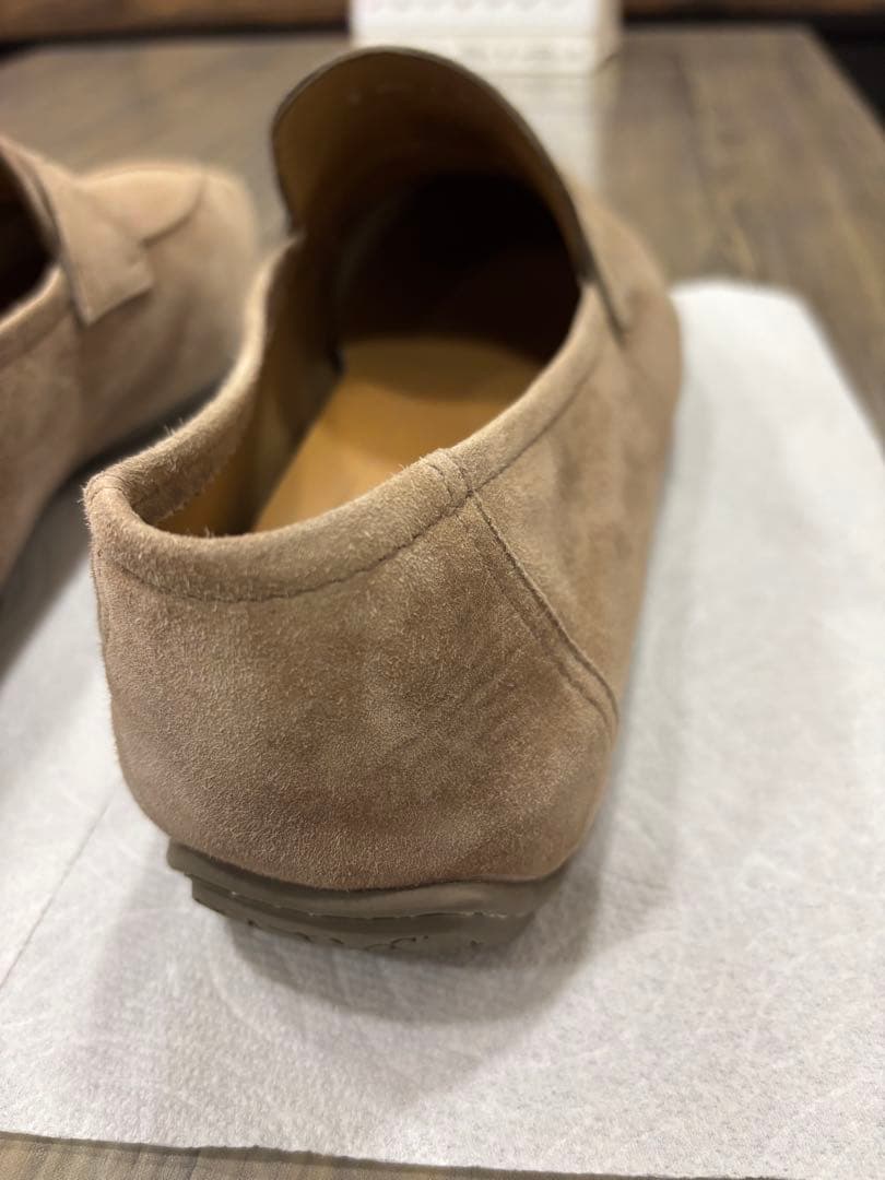 ベルルッティ　ロレンツォ　スエードローファー　サイズ9 28.5cm