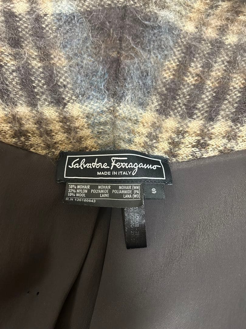 aaakira様専用です♪サルヴァトーレ フェラガモ/ウール混合/コート/S