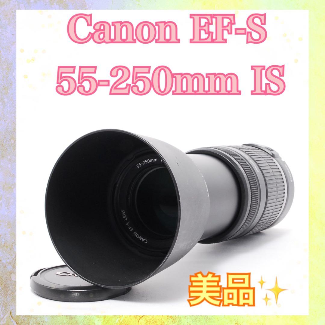 ◆手ぶれ補正◆Canon EF-S 55-250mm IS◆野鳥撮影や野球観戦に Amazon.com : Canon EF-S 55-250mm f/4-5.6 IS Image Stabilizer