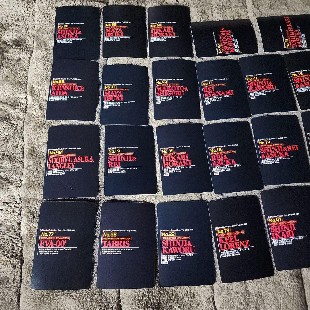 新世紀 エヴァンゲリオン トレーディング カード セット カードダス