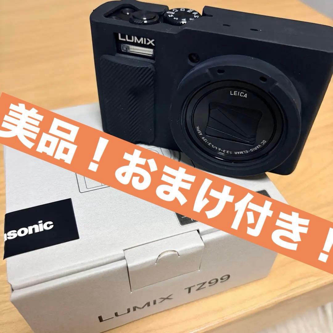 美品 付属品完備 おまけ】パナソニック LUMIX DC-TZ99-K カメラ - メルカリ