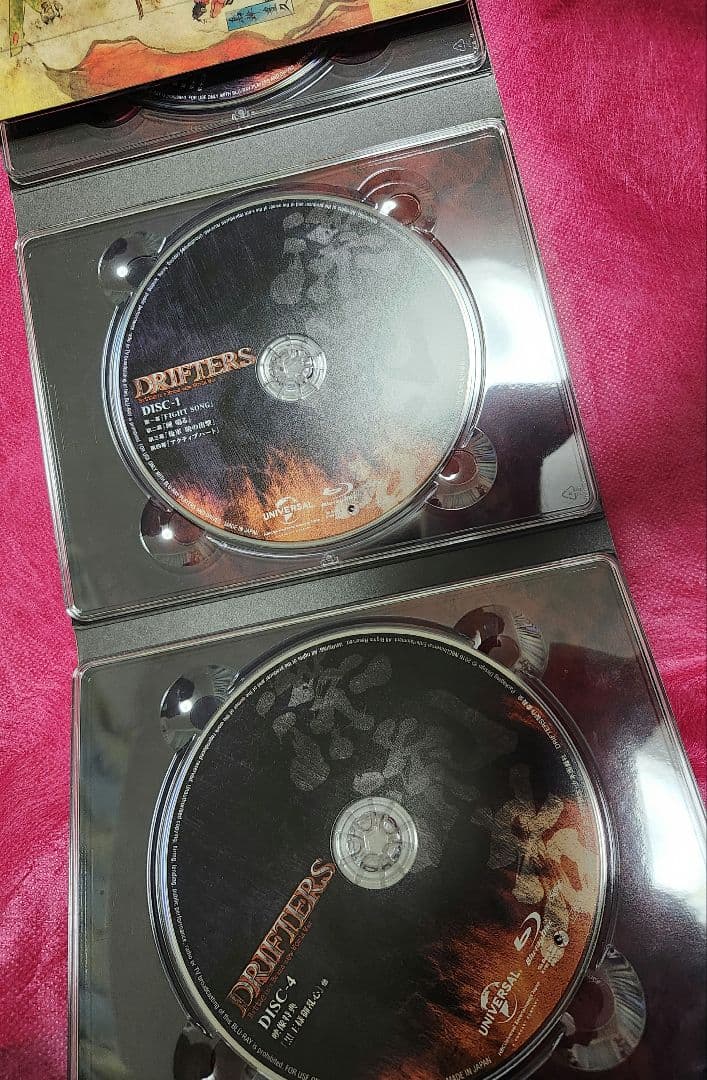 DRIFTERS 特装限定生産Blu-ray BOX アニメイト特典付 - メルカリ