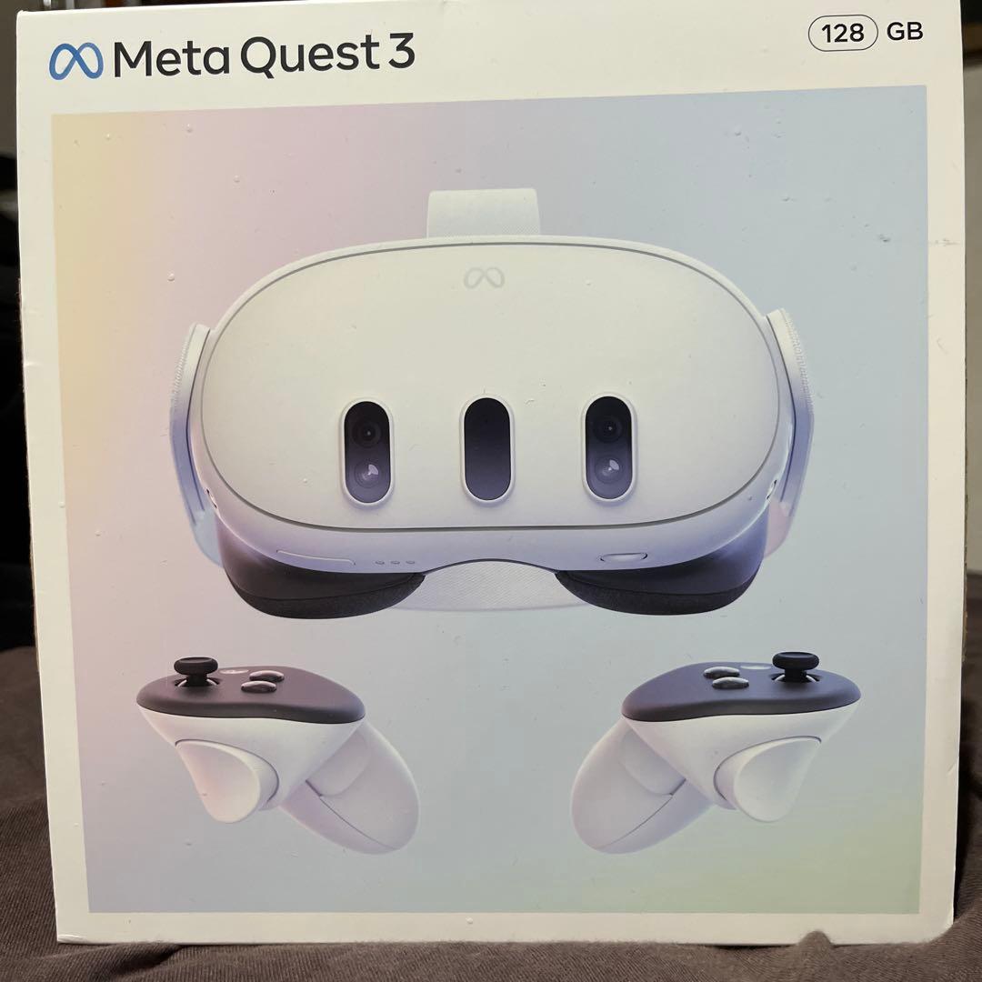  Quest 3 128GB オールインワンVRヘッドセット　中古 Meta Quest 3 本体 128GB 新品未開封 メタ クエスト オールインワンVR