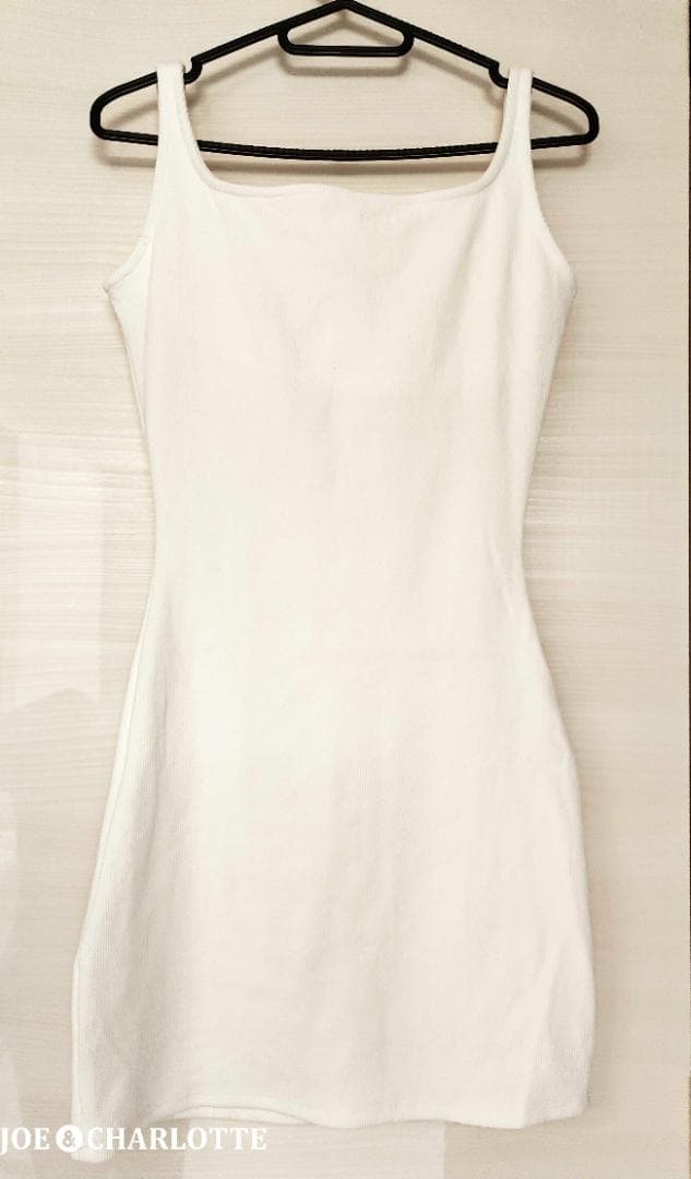 ダーリッチ darich シェイプリブカットミニワンピース ホワイト FREE