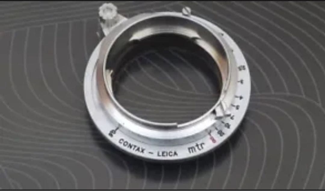 ほぼ未使用伝説の逸品 Amedeoアダプター contax C to LEICA Amedeo Contax RF to Leica M Adapter Limited – FLASHBACK CAMERA