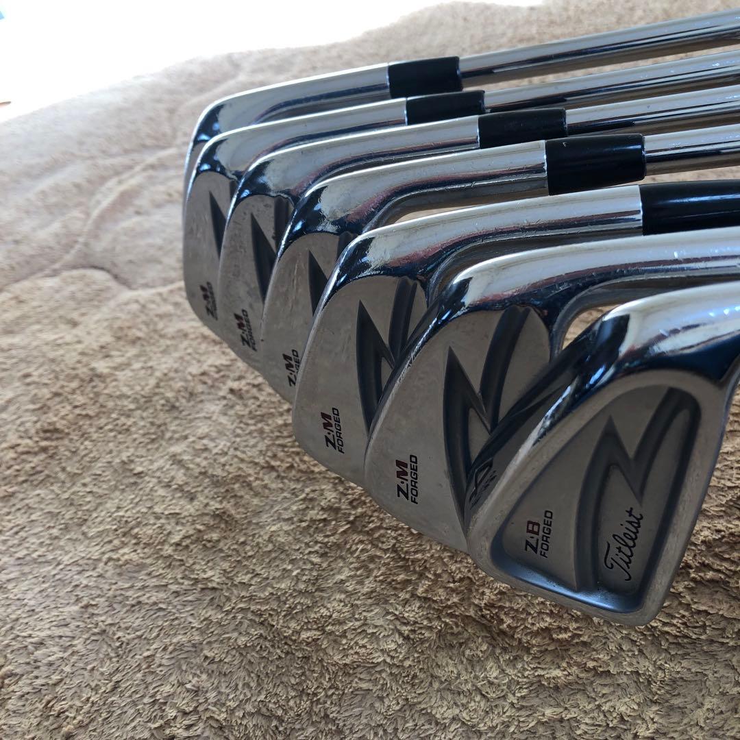 希少】タイトリストZ・M FORGED アイアン 6本 Z・B 4番の計7本 - メルカリ