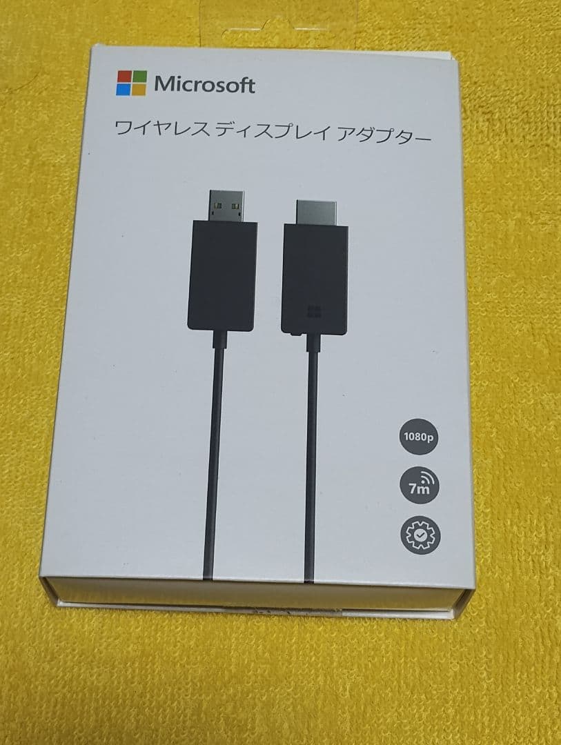 【美品】Microsoft ワイヤレスディスプレイアダプター P3Q-00009 512Bst4iPML._AC_UF350,