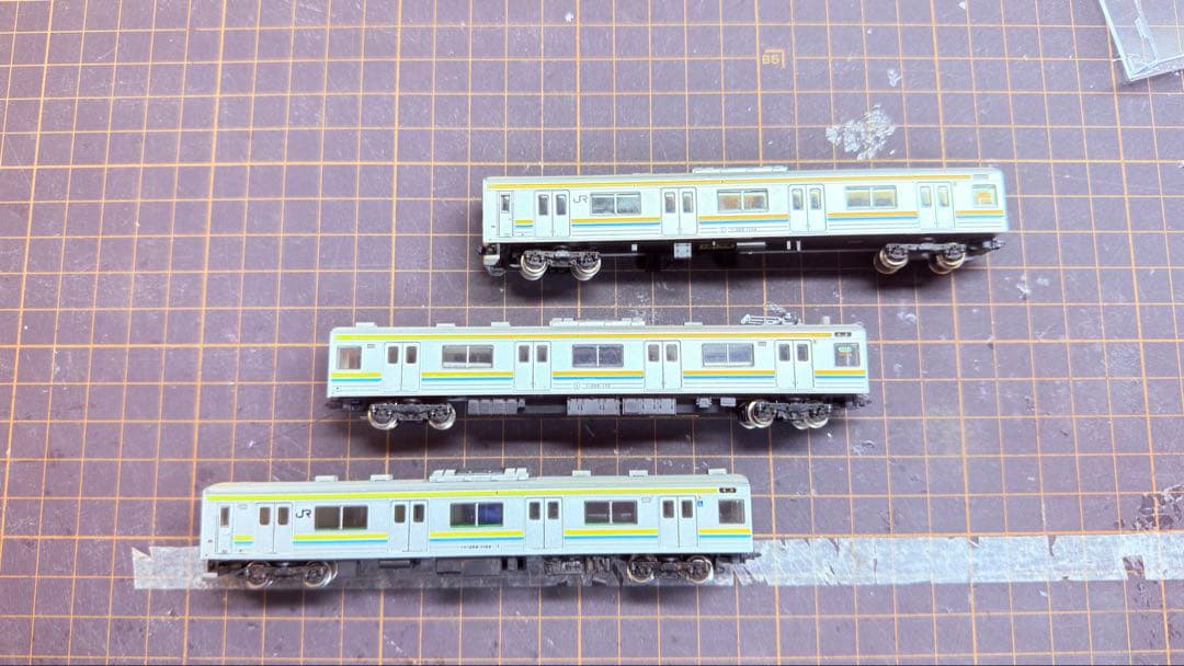 鉄道コレクション【鶴見線】205系&101系セット N化済み