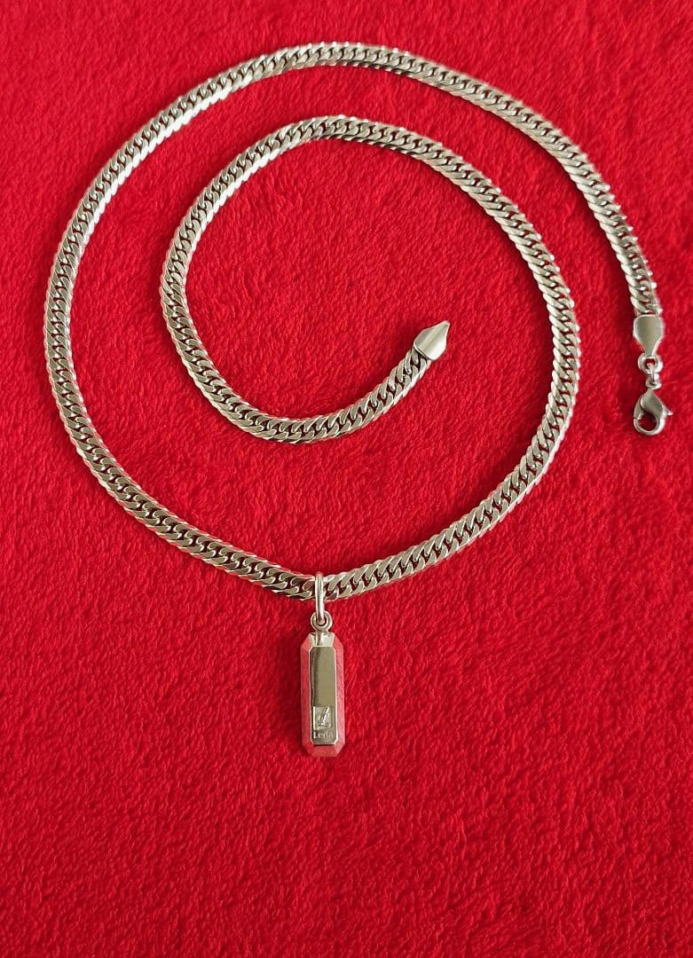 ネックレス Le da silma ゲルマニウ 喜平チェーン レダシルマ F31