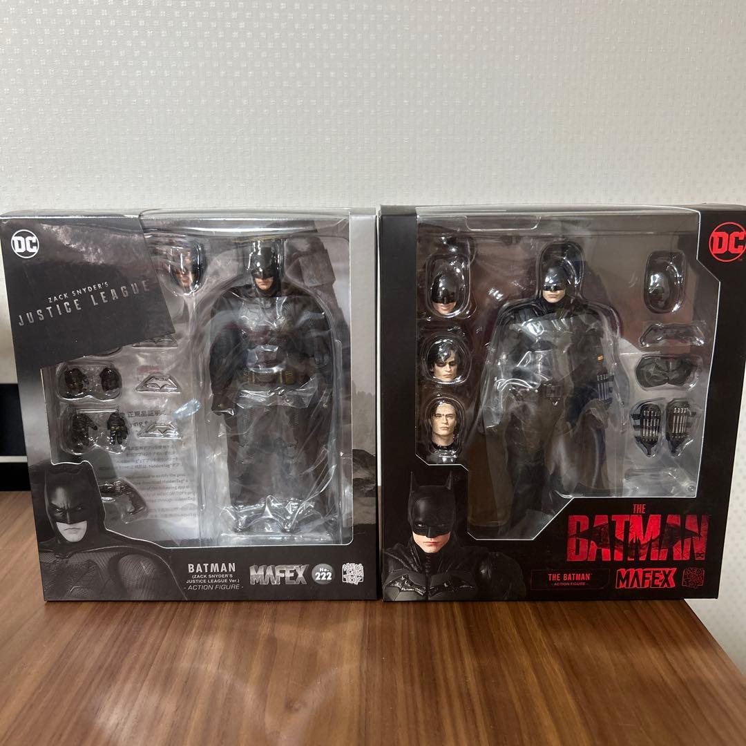 MAFEX Batman 2種セット MAFEX Batman Knightfall Bane & Knight Crusader Action Figure Set