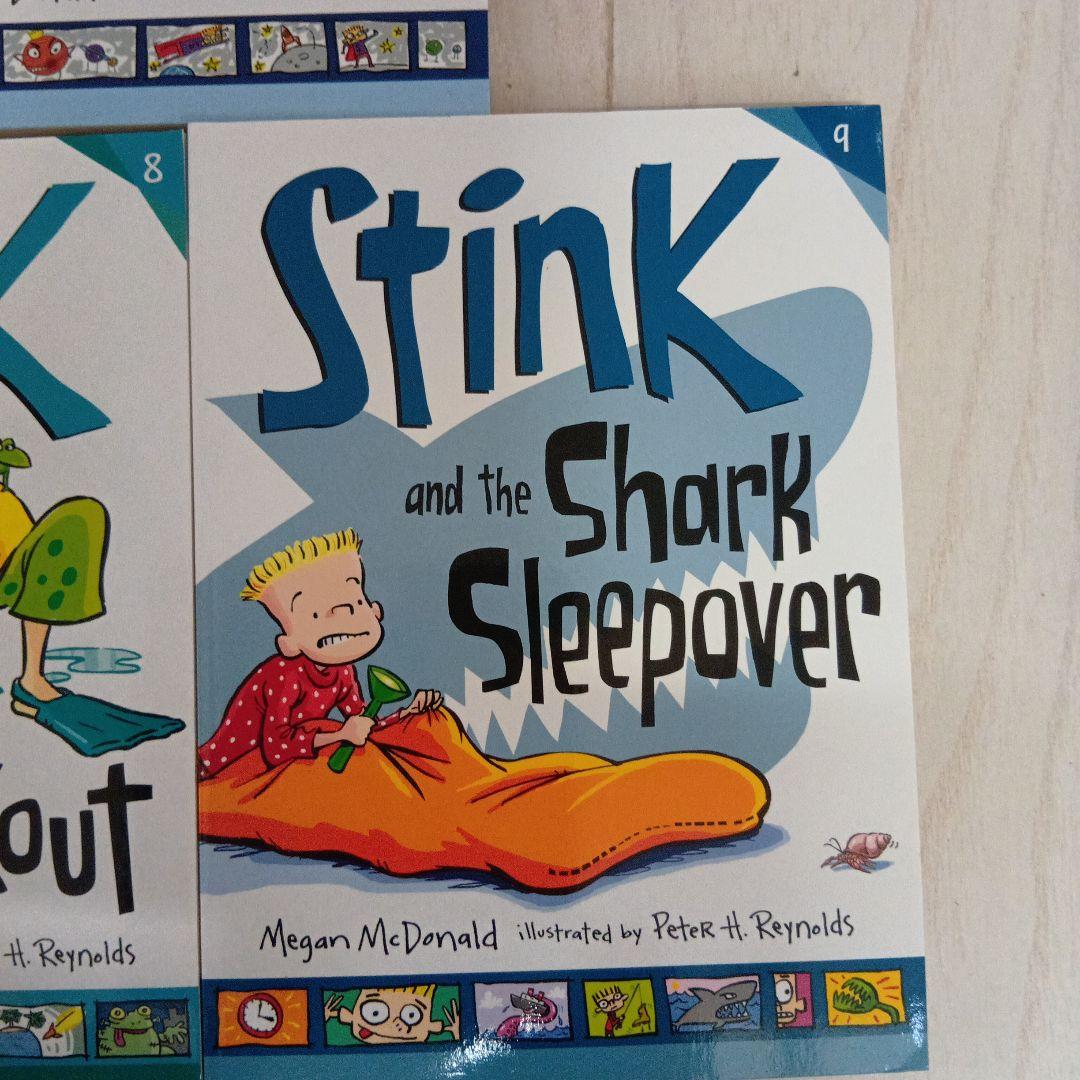 Stinkシリーズ全10巻セット多読チャプターブック Stinkシリーズ全10巻