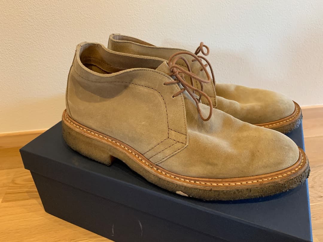 ボーイズマーケット別注 トリッカーズ デザートブーツ - メルカリ