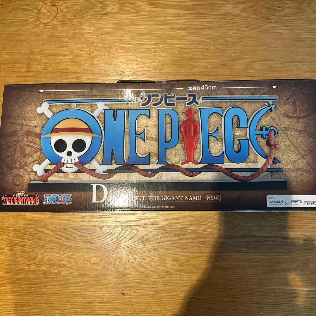 ONE PIECE THE GIGANT NAME 45cm