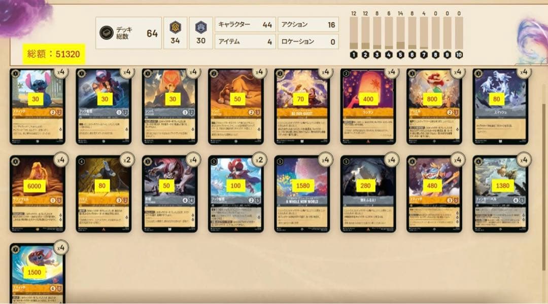 ロルカナ アンバー&スティール 構築済みデッキ ラプンツェル