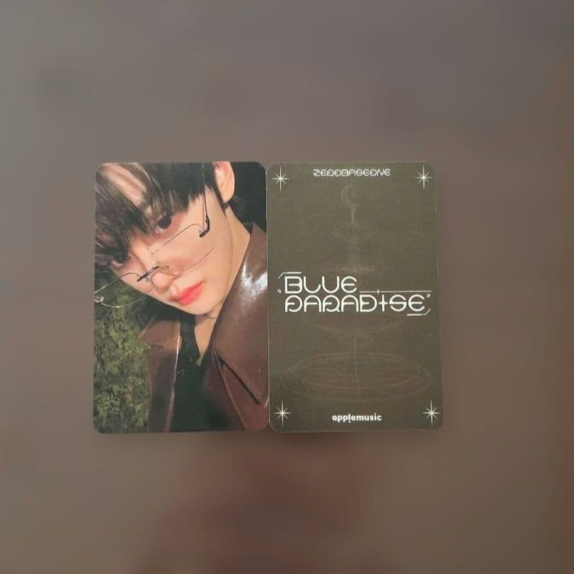 apple music トレカ メガネ ゼベワン デジパ特典 キム ギュビン - メルカリ