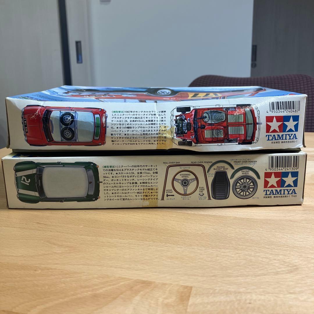 希少☆未組立☆タミヤ モーリスミニクーパー ラリー レーシング 1/24