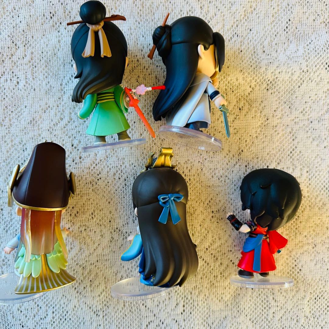 少年歌行 フィギュア5点セット 蕭瑟 雷无桀 無心 李寒衣 赵玉真 リ