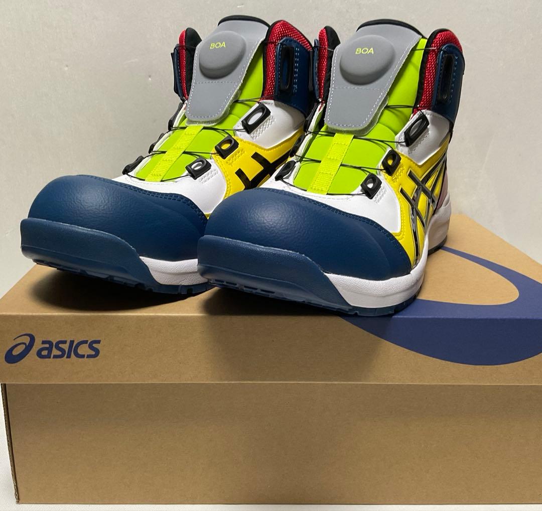②アシックス限定品安全靴ウィンジョブ CP304 BOA LC 27.0cm