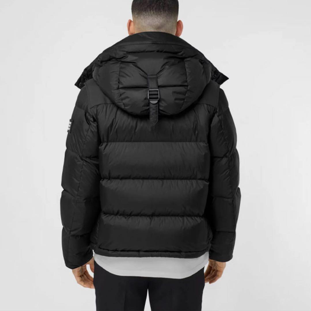 新品未使用品]バーバリー LOCKWELL メンズダウンジャケット ブラック