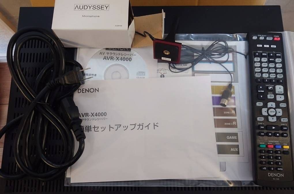 【美品・低使用頻度】DENON AVR-X4000 7.1ch AVアンプ