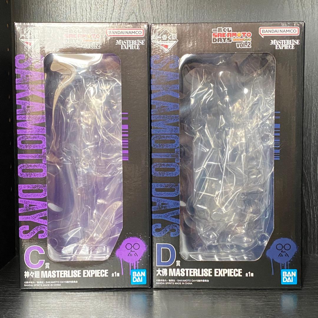 サカモトデイズ 一番くじ フィギュア 神々廻 大佛 セット 箱あり