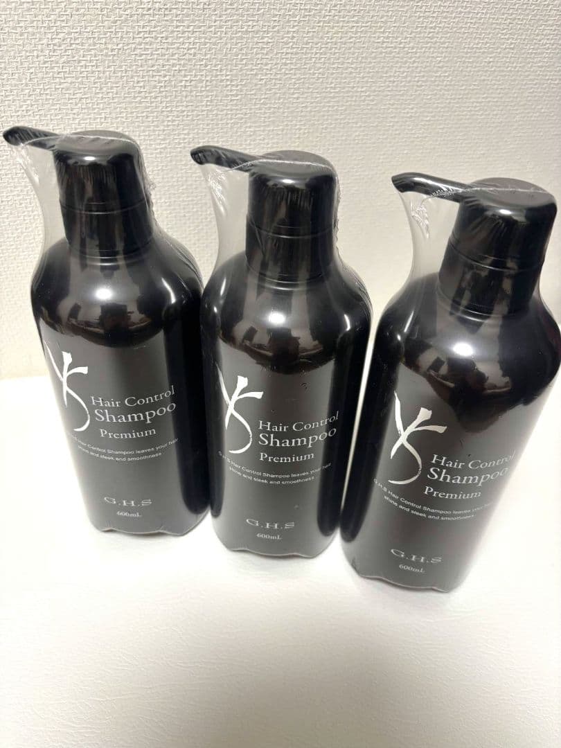 新品　G.H.S ヘアーコントロールシャンプー　プレミアム　 3本セット Amazon | G.H.S(GHS)/ジーエイチエス ヘアコントロール シャンプー