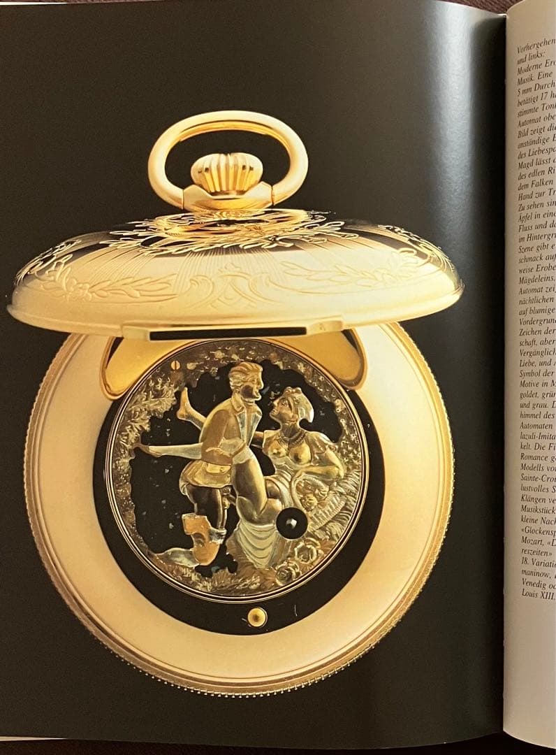 洋書 エロティック ウォッチ時計の書籍 作品写真集 ドイツ語版 スイス