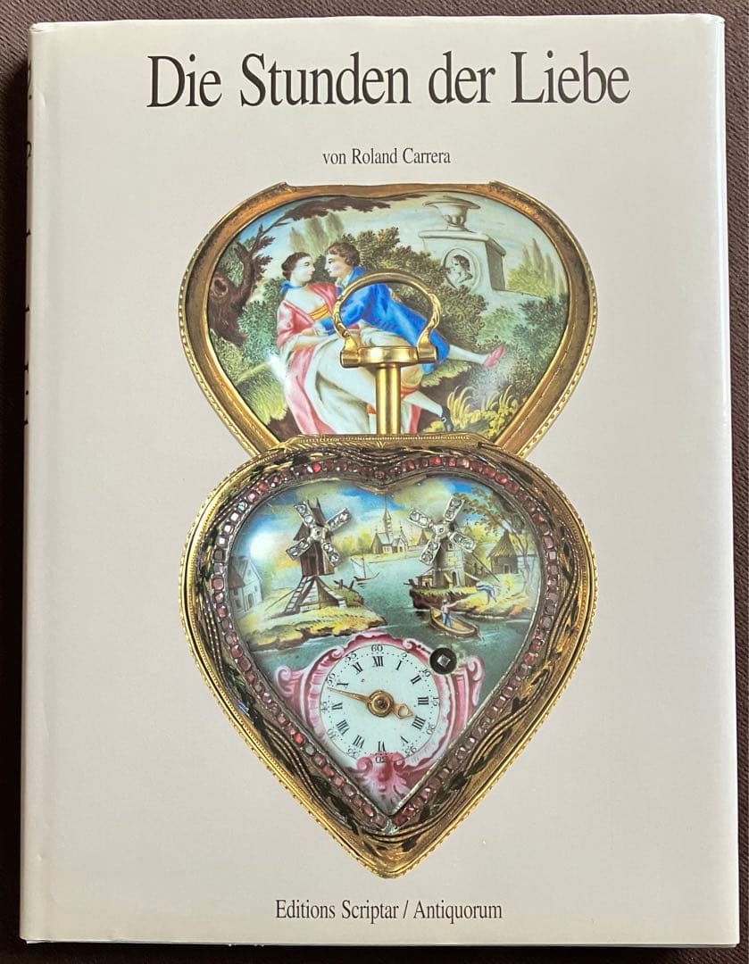 洋書 エロティック ウォッチ時計の書籍 作品写真集 ドイツ語版 スイス