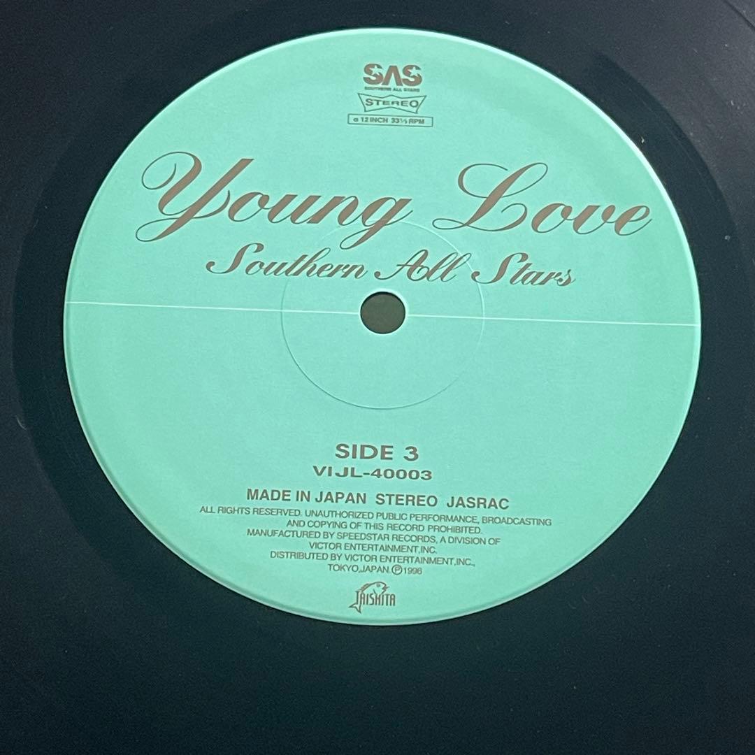 サザンオールスターズ Yonug Love LP レコード 美盤 - メルカリ