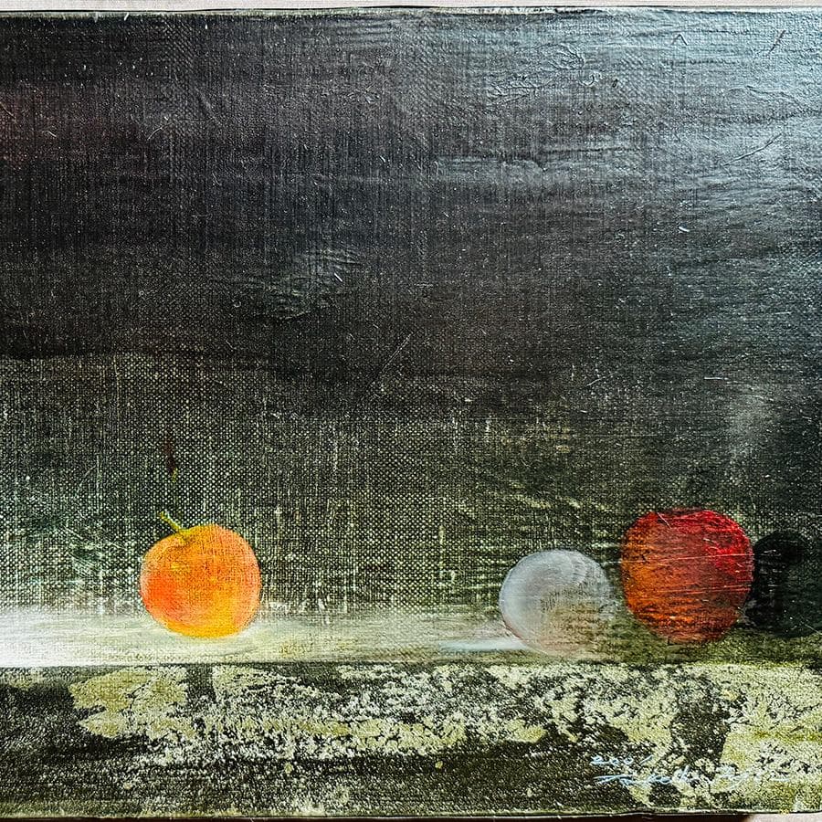 2001年 藤井武 油彩 F22号 縦24cm 横66cm 世界に1枚の絵 - メルカリ