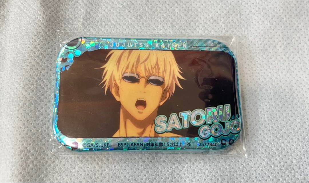 呪術廻戦 五条悟 ホログラム 缶バッジ ⑤ - メルカリ