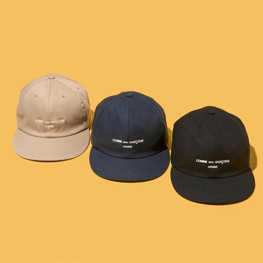 COMME des GARCONS HOMME LOGO CAP ベージュ - メルカリ