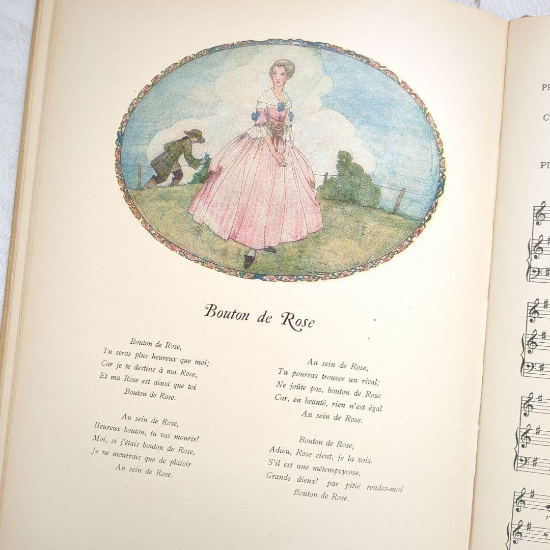 稀少1923アンティーク楽譜 絵本 洋書古書 児童書 ヴィクトリアン