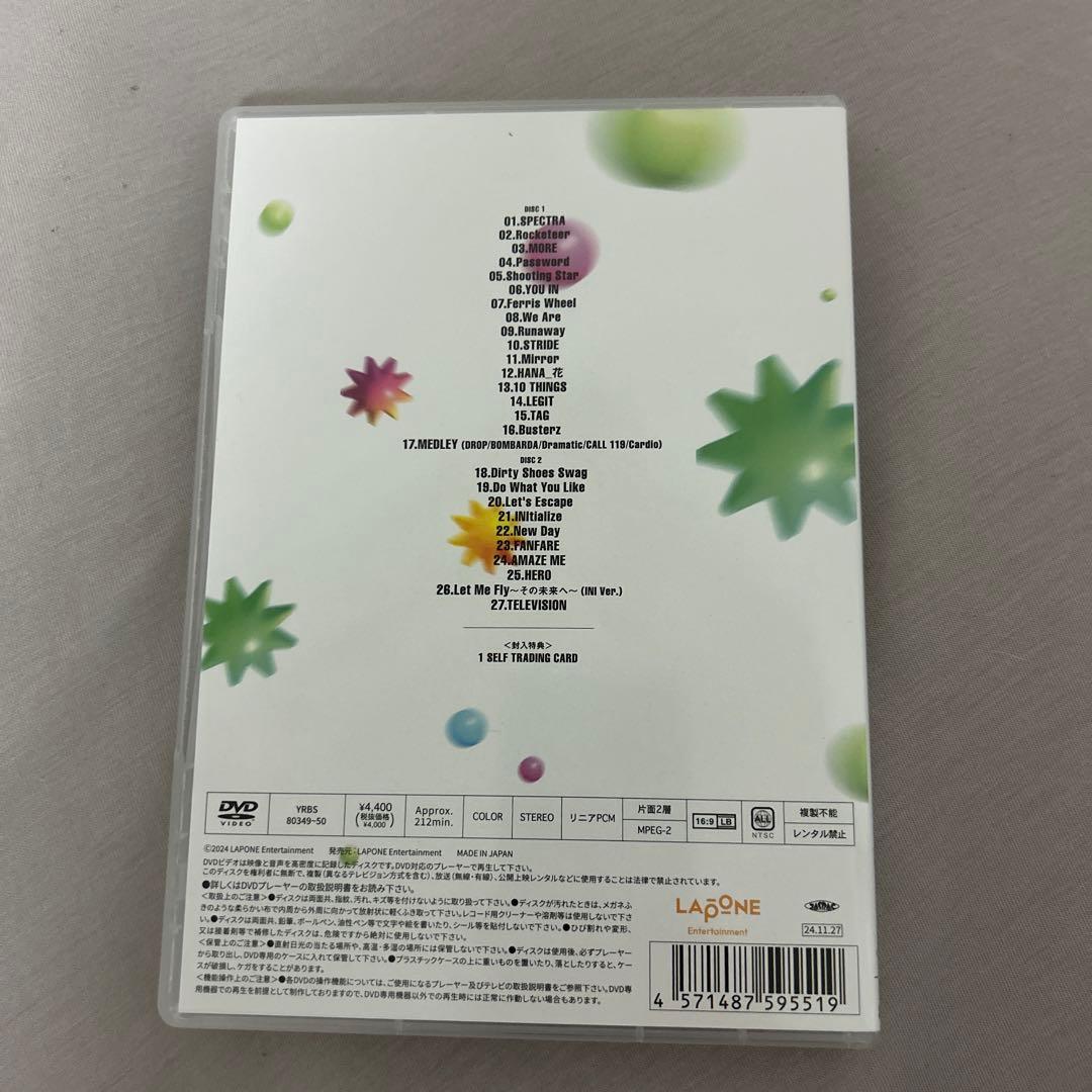 【ポスカ付】初回盤＆通常盤INI RTP DVDセット